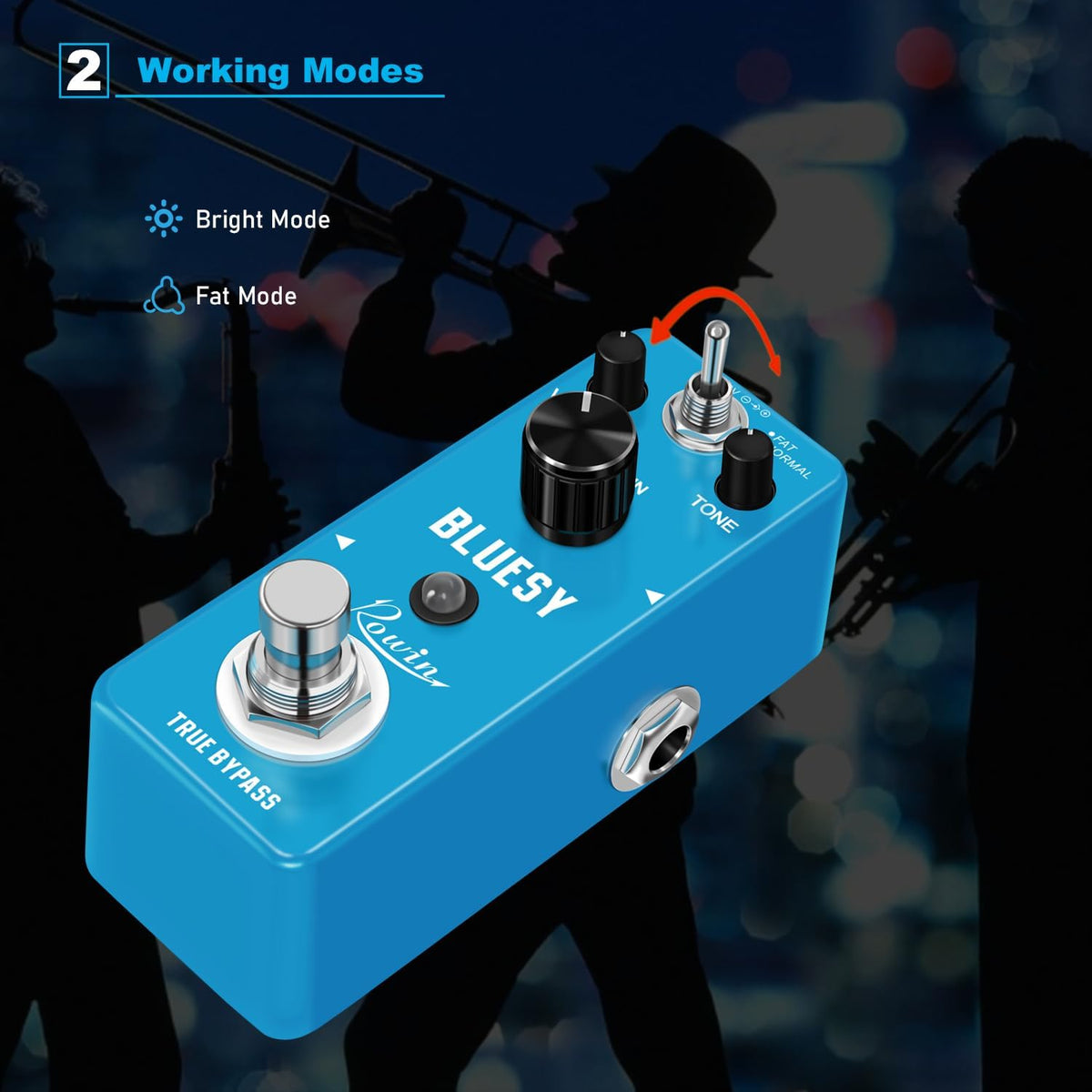 Vintage Vacuum Bluesy Guitar Effect Pedal - photo 2