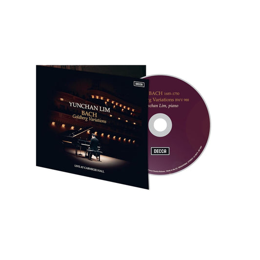 J.S. Bach: Goldberg Variations Live at Carnegie Hall, New York, 2025