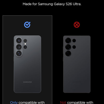 Camera Lens Screen Protector Designed for Galaxy S26 Ultra [Case Friendly][2 Pack]