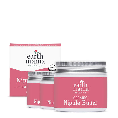 Lanolin-Free Nipple Butter, 2 fl oz, Organic Herbs & Oils