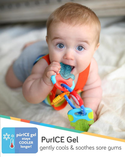 Ice Gel Teether Keys for Infants - Blue - photo 2