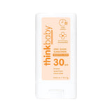 SPF 30 Kids Sunscreen Stick for Sensitive Skin, 0.64 oz, Baby Sunscreen with Non-Nano Zinc Oxide 24%, Broad Spectrum UVA/UVB Protection, 80-Minute Water Resistant, Reef Friendly SPF Stick