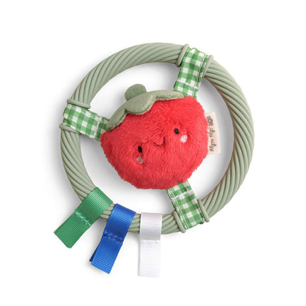 Itzy Ritzy Teething Ring (Tomato)