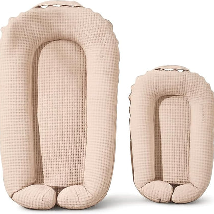 Deluxe+ Grand Dock Replacement Cover Doc a tot Parts Waffle Cotton Cream (Grand)