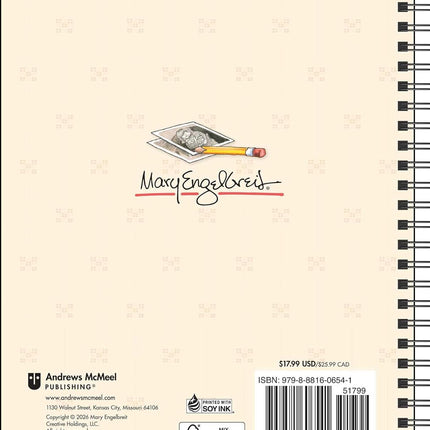 Mary Engelbreit's A Moment Here, A Memory There 2027 Monthly/Weekly Planner