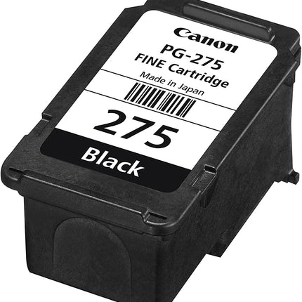 Canon PG-275 Genuine Black Ink Cartridge, Compatible with TS3520/3522, TR4720/4722, TS3720/3722, (Pack of 2)