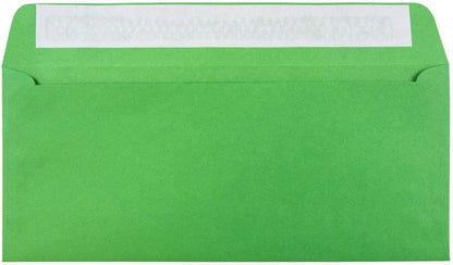 #10 Green Recycled Business Envelopes with Peel-and-Seal Closure, 4 1/8 x 9 1/2, 50 Pack