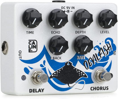 Chorus Delay Effect Pedal Dual Guitar Pedal - photo 5