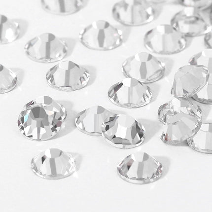 Novani Rhinestones 1440pcs SS20 Glass Rhinestones Crystal Flatback Gemstones for Crafts Nails Makeup Bags and Shoes Decoration（SS20, Crystal Clear）