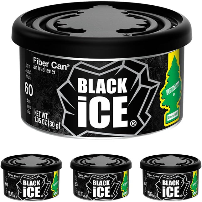 Car Air Freshener | Fiber Can Provides Long Lasting Scent for Auto or Home | Recycled Fiber | Black Ice - photo 2