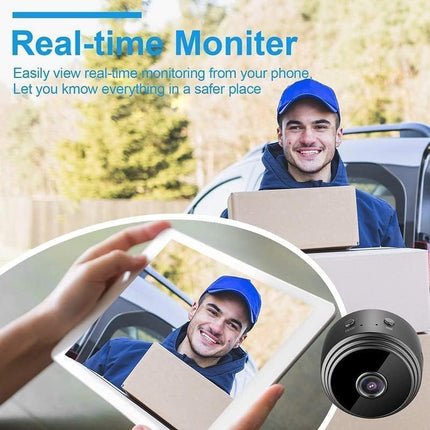 Hidden Camera 4 Packs, 1080P HD WiFi Home Indoor Outdoor Camera for Baby/Pet/Nanny, 2026 Mini Camera Remote Viewing for Security with iOS,Android Phone APP(Video Only)