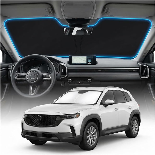 CX-50 Windshield Sun Shade Cover, Custom Fit 2023-2026
