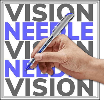 Needle Rollerball Pen, Fine Point (0.7mm), Black Ink, 6 Pens - photo 4
