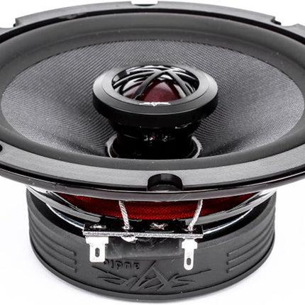 6.5" 200W 2-Way Elite Coaxial Car Speakers, Pair