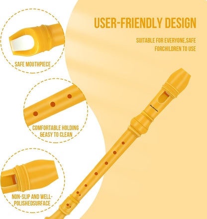 Recorder Instrument for Kids Toddler Beginners Students German Style C Key Soprano Recorder Instrument 8 - photo 3