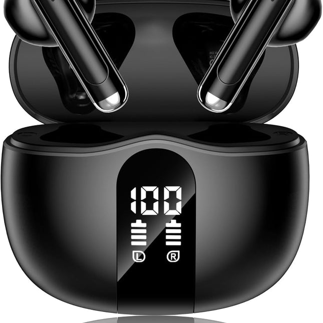 Wireless Earbuds, 2026 Bluetooth 5.4 Headphones Bass Stereo Ear