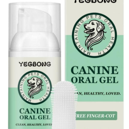 Dog Toothpaste and Toothbrush Kit, Dog Dental Gel for Plaque and Tartar Removal, Dog Teeth Cleaning for Fresh Breath and Daily Oral Support, Suitable for Dogs of All Ages