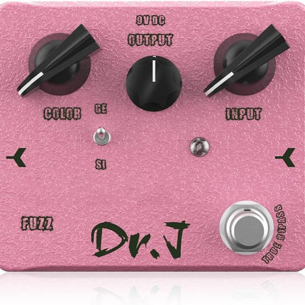 JOYO Fuzz Pedal Between Overdrive& Distortion Across Classic & Mordern Tone for Electric Guitar Effect High-end Edition Dr.J Series (D56)