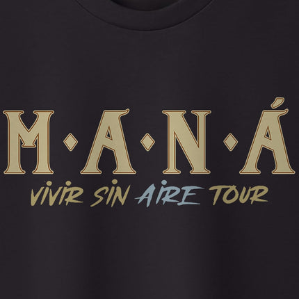Mana Rock Band T Shirts, Latin Rock and Roll Tshirt, Vivir Sin Aire Tour Graphic Tee, Unisex Adult Size S – 2XL