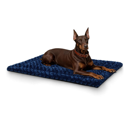 Alfombrilla lavable para cama de perro tamaño grande, almohadilla esponjosa para jaula de mascotas 48x30 XXL