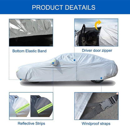 6-Layer Waterproof Full Car Cover for Cadillac XT5 2016-2025 - photo 4