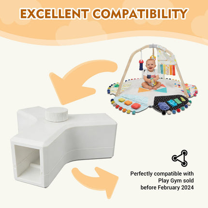 Replacement Top Connector for Lovevery Play Gym, Top Clamp/Bracket, Compatible with Former for Lovevery Play Gym