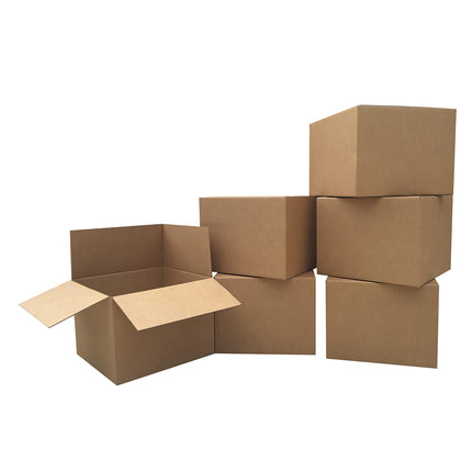 Large Moving Boxes 20'' x 20'' x 15'' (Pack of 6), Corrugated Cardboard Boxes for Packing, Shipping & - photo 5