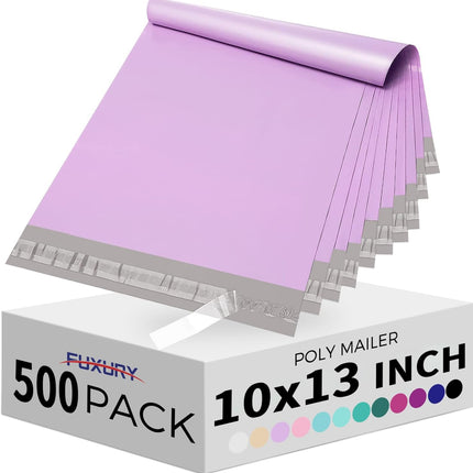 Bolsas de envío Poly Mailers 10x13 Inch 50 Pcs, para ropa, morado