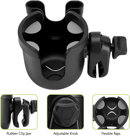2-in-1 Stroller Cup Holder with Phone Holder - photo 4