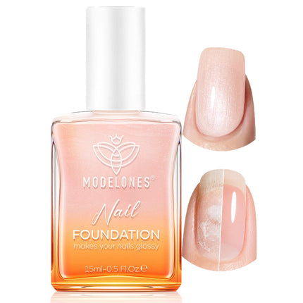 Nail Strengthener and Growth, Fall Rose Brown Nail Polish Care