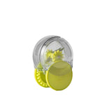 GarlicZoom Garlic Chopper Mincer Stainless Steel Blade Green