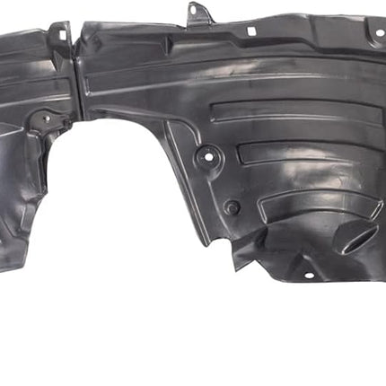 TRQ Front Right Inner Fender Liner Black Passenger Side Compatible with 2013-2016 Mazda CX-5 MA1249142