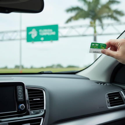 Sun Pass Pro Universal Toll Transponder – Prepaid Electronic Pass for Florida & 21 Additional States (MINI)