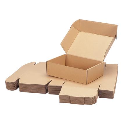 50 Pack 6x4x2 inch Small Shipping Boxes, White Mailing Boxes