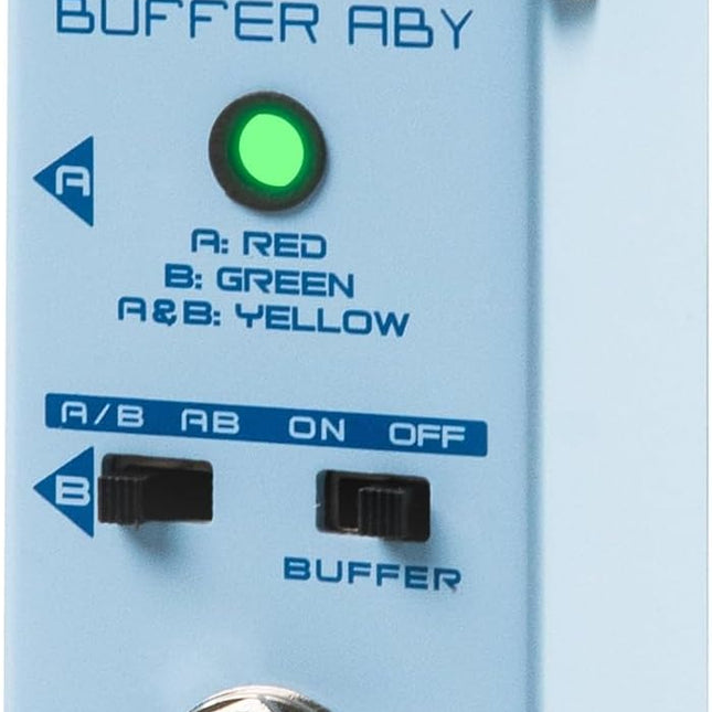 ABY Guitar Pedal, Mini AB Switcher with Buffer Switch