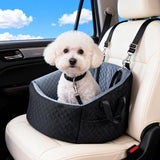 Car Seat for Small Dogs up to 30 lbs, Pet Booster Seat with