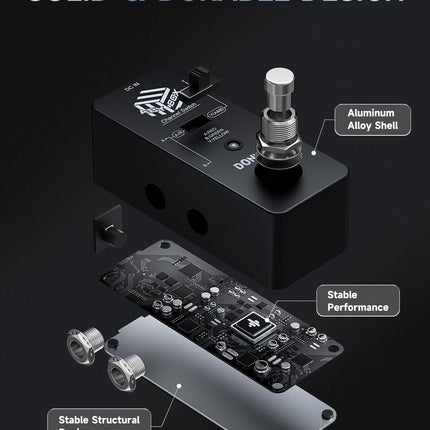 Donner ABY Box Line Selector AB Switch Mini Guitar Effect Pedal True Bypass