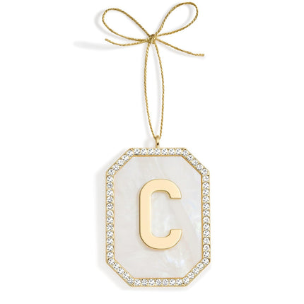 Christmas Initial Ornaments