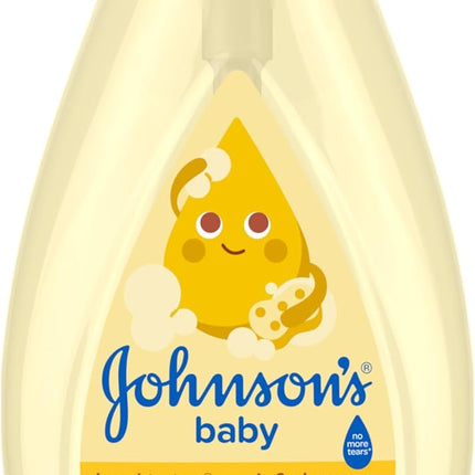 Johnson's Baby Head-To-Toe Baby Wash & Shampoo + Aloe & Vitamin B5, 2-in-1 Bath Wash Gently Cleanses Newborn's Delicate Skin & Hair, Hypoallergenic, No Added Parabens, Dyes & Sulfates, 27.1 fl. oz