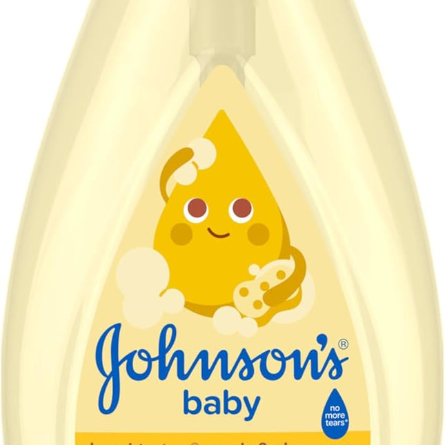 Johnson's Baby Head-To-Toe Baby Wash & Shampoo + Aloe & Vitamin B5, 2-in-1 Bath Wash Gently Cleanses Newborn's Delicate Skin & Hair, Hypoallergenic, No Added Parabens, Dyes & Sulfates, 27.1 fl. oz