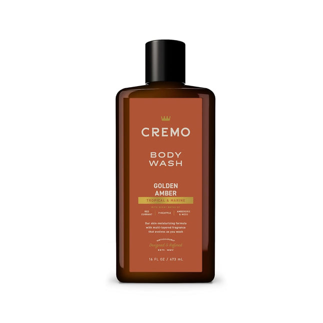 Body Wash for Men, Rich-Lathering Golden Amber