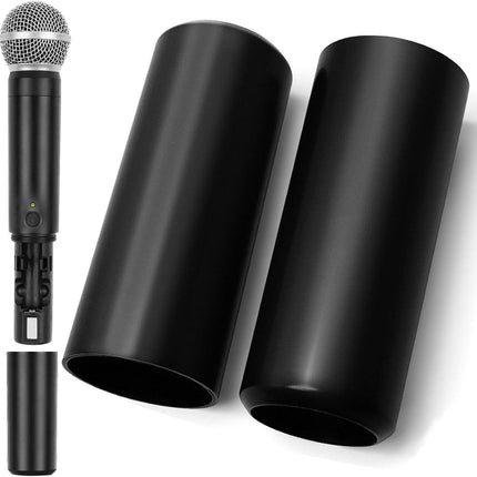 2PCS Battery Cover Replacement for Shure BLX288/PG58,SM58,Beta58A Wireless Microphone,Precision Fit,Easy Install to Fix Broken Microphone Transmitter Cover (BLX288/PG58,SM58,Beta58A)
