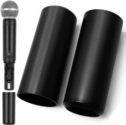 2-Pack Battery Cover Replacement for Select Wireless Microphone Transmitters