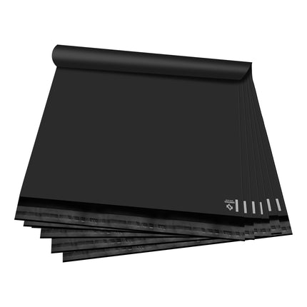 Sobres de envío negros de polietileno 12x15.5 in, bolsas de envío, 100 piezas