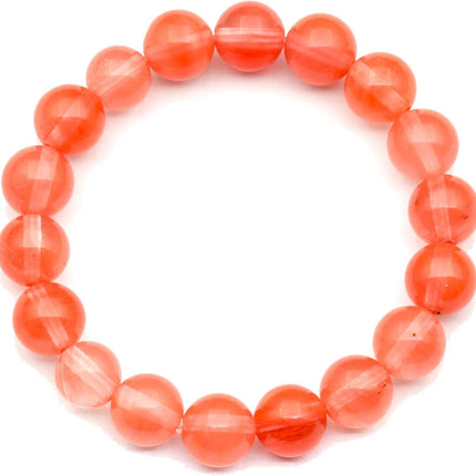 Natural Gemstone Beaded Stretch Bracelet for Men & Women | Handmade 8mm Stone Jewelry | Zodiac Chakra Elastic Bracelet | Meaningful Gift Collection