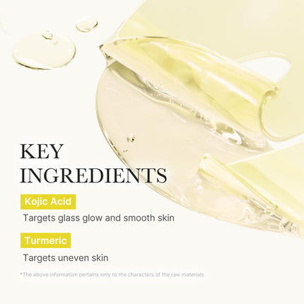 Jelly Gel Mask with Brightening Kojic Acid Turmeric, 4EA