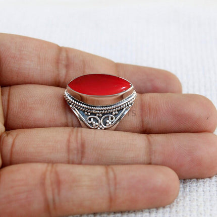 Solid 925 Sterling Silver Ring For Women & Girls, Mystic Quartz Ring Gemstone Unique Handcrafted Ring