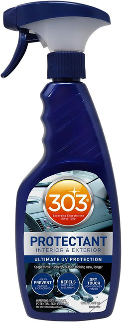 Automotive Protectant Spray for Vinyl, Plastic & Rubber, 16 oz