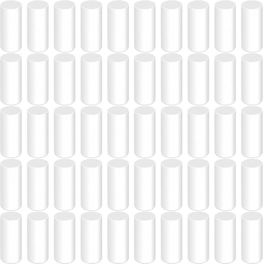 50-Piece Mechanical Pencil Eraser Refills, White Universal Replacement Erasers