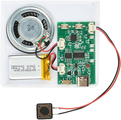 DIY Birthday Card Sound Module with Push Button and Speaker - photo 5